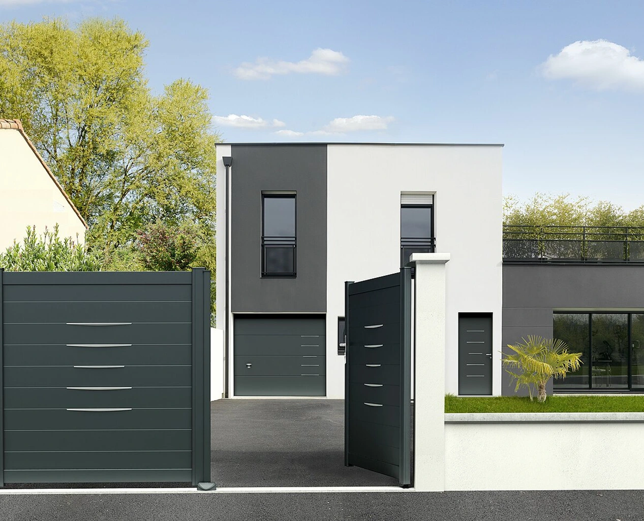 Porte de garage Novoferm coordonnée